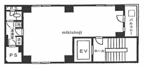 新橋のアタゴ小林ビル 平面1