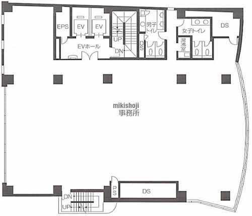 麹町のＢＩＺＩＡ麹町ビル 平面1