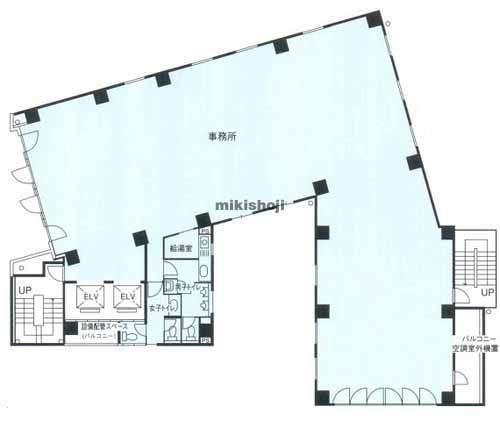 岩本町・神田岩本町のハーブ神田ビル 平面1