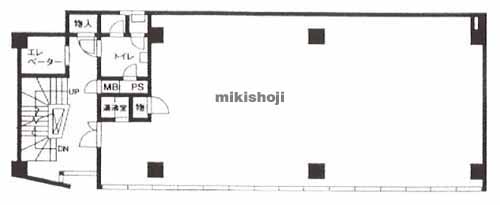虎ノ門・愛宕の末広ビル 平面1