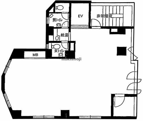 三田の三田レオマビル 平面1