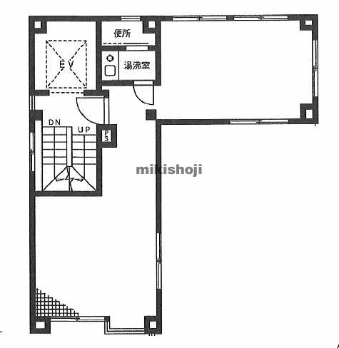 日本橋茅場町・兜町の伊勢屋ビル 平面1