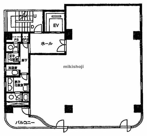飯田橋丸ビル 平面1