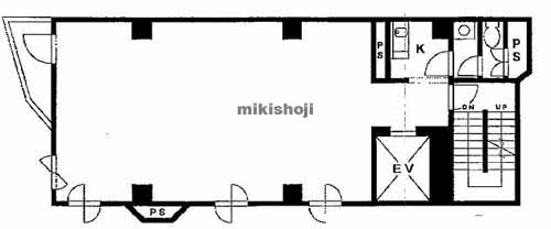 後楽の梅澤ビル 平面1