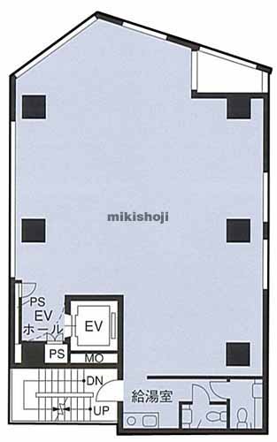 西新宿のラウンドクロス西新宿 平面1