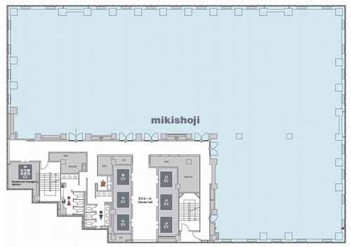 中央・本町・弥生町・南台の住友中野坂上ビル 平面1