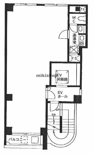 上野・秋葉原のＫ．Ｓビル 平面1