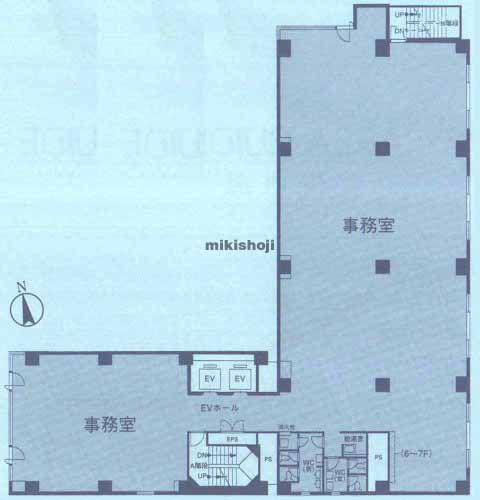 内神田の内山ビル 平面1