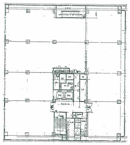 銀座の大倉別館 平面1