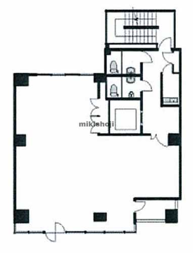 両国・横網の両国中屋ビル 平面1