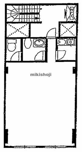 汐留のパル汐留 平面1