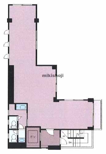 浅草・雷門・寿・駒形の中川ビル 平面1