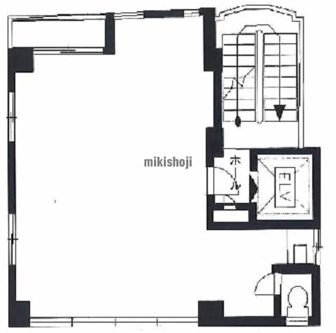 東日本橋・日本橋久松町の橋爪ビル 平面1