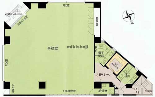 東日本橋・日本橋久松町の友泉東日本橋駅前ビル 平面1