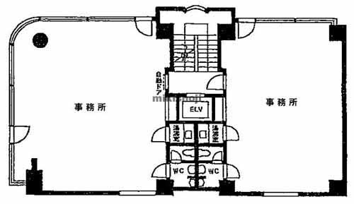 内田ビル 平面1