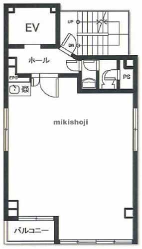 日本橋浜町の日本橋パークサイドビル 平面1