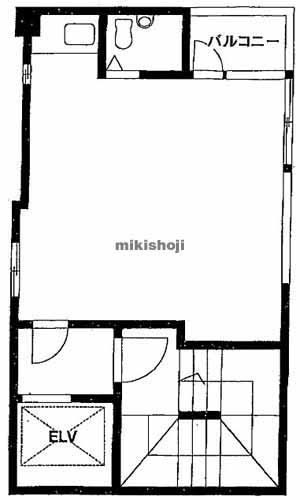 堀留寿ビル 平面1