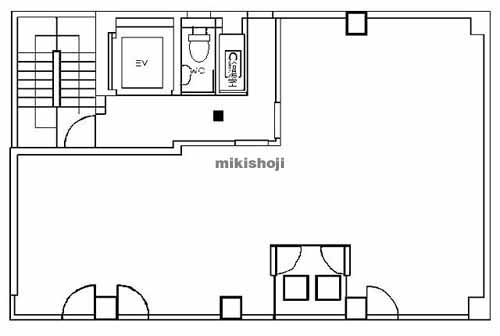 神田平河町・神田佐久間町・神田佐久間河岸のＹＡ－２ビル 平面1