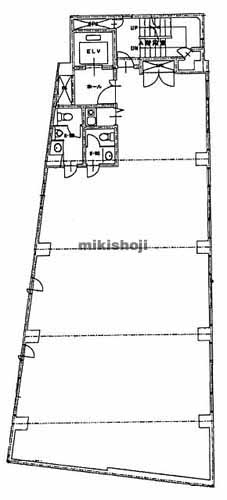 住吉町・富久町の第２山田ビル 平面1