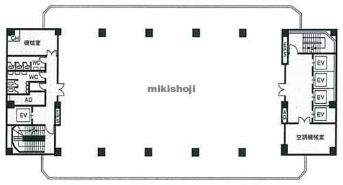 内幸町の日土地内幸町ビル 平面1