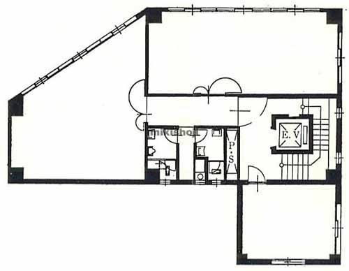 鈴野ビル 平面1