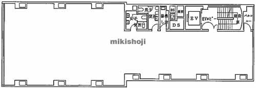 竹中銀座ビルディング 平面1