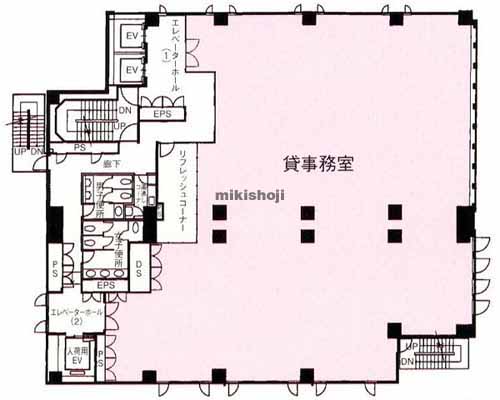 小伝馬町・大伝馬町の大伝馬町千歳ビル 平面1