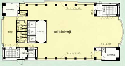 ニッセイ虎ノ門ビル 平面1