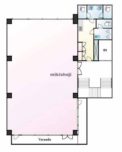 一番町のアデックス一番町ビル 平面1