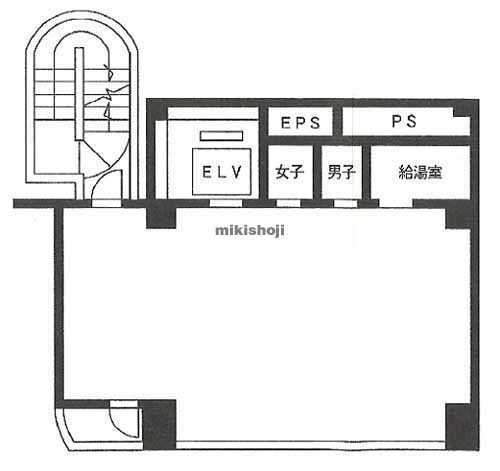 八丁堀フロンティアビル 平面1