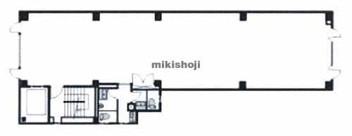 日本橋本町の井門日本橋本町ビル 平面1