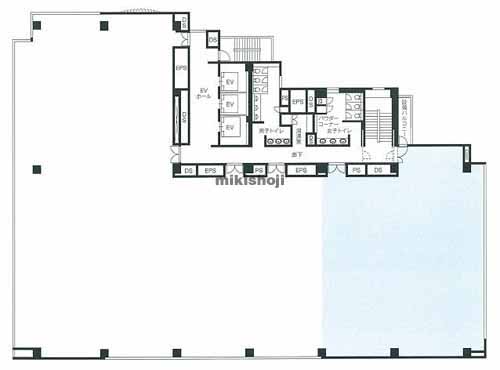 上大崎の目黒東急ビル 平面1