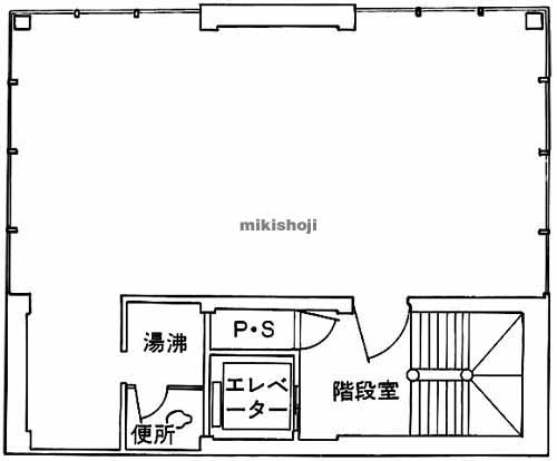 芝大門のシバ・パークビル 平面1