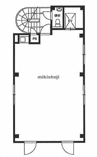 飯田橋の人材開発ビル 平面1