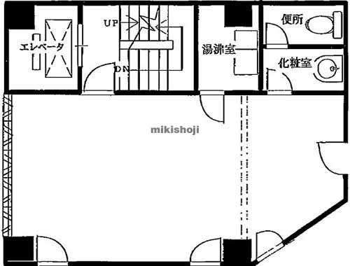 日本橋室町の日本橋アサヒビル 平面1