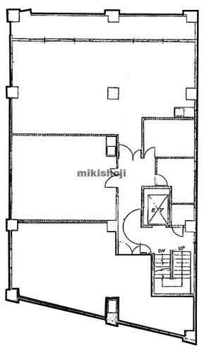 四谷の第２上野ビル 平面1