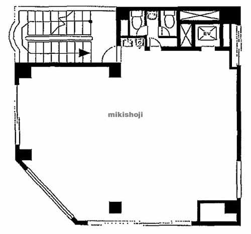 岩本和裁ビル 平面1
