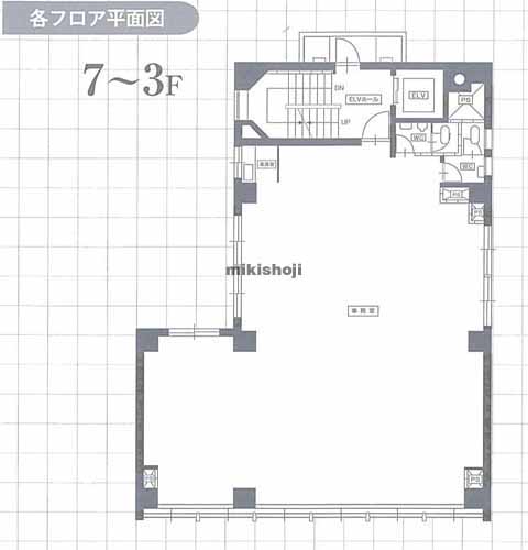 湯島の利根川第２ビル 平面1