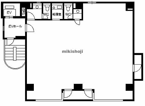 麹町のミカミビル 平面1