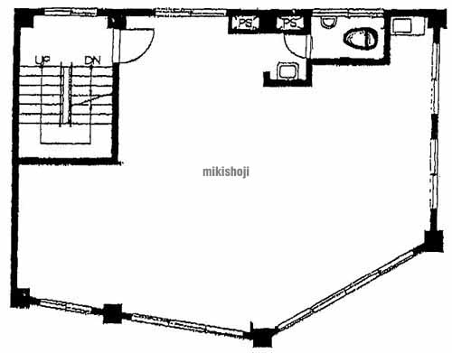 南大塚・北大塚の中島第三ビル 平面1