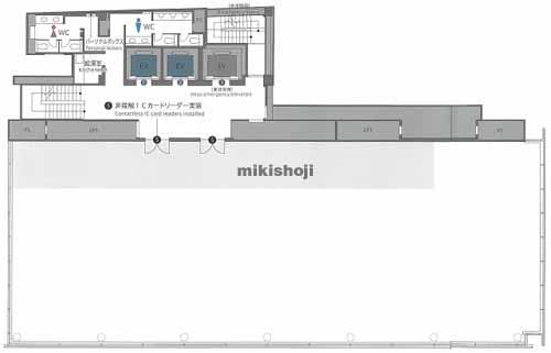 渋谷の住友不動産青山通ビル 平面1