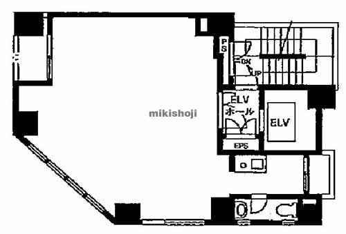 九段北の海野ビル 平面1