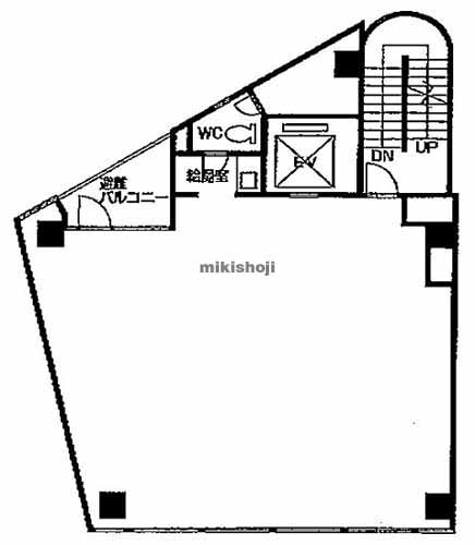 東五反田のＫ２ビル 平面1