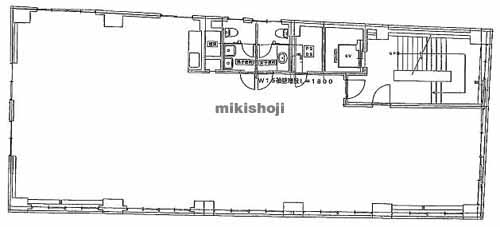 上野・秋葉原の十仁ビル 平面1