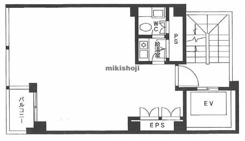 銀座の銀座ミノリビル 平面1