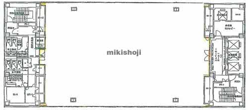 内幸町の内幸町平和ビル 平面1