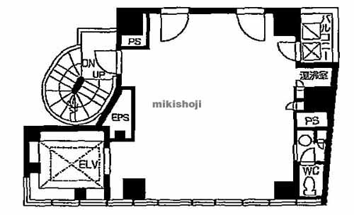 ｅｉｓｕビル市ヶ谷 平面1
