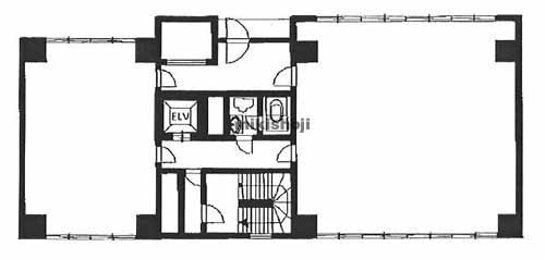 四谷の装美ビル 平面1