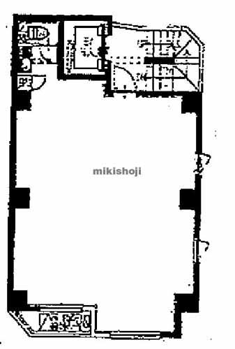 神田小川町のＥ／Ｆｒｏｎｔビル 平面1