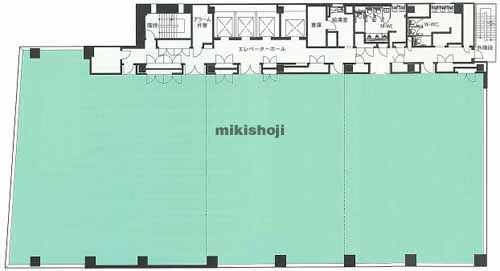 南青山の表参道グランビル 平面1